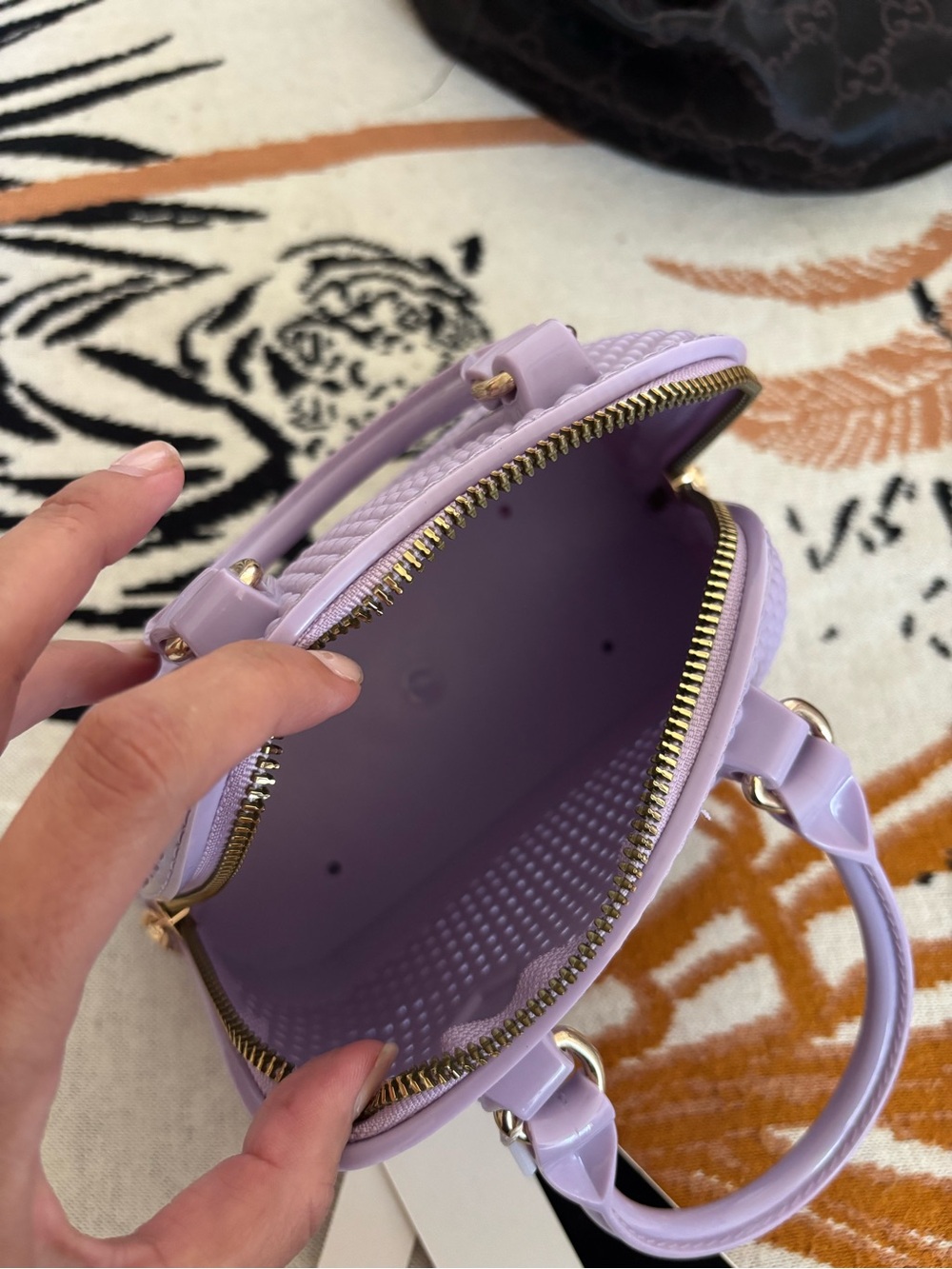 Beaded Dome Satchel - Picture 3 of 3